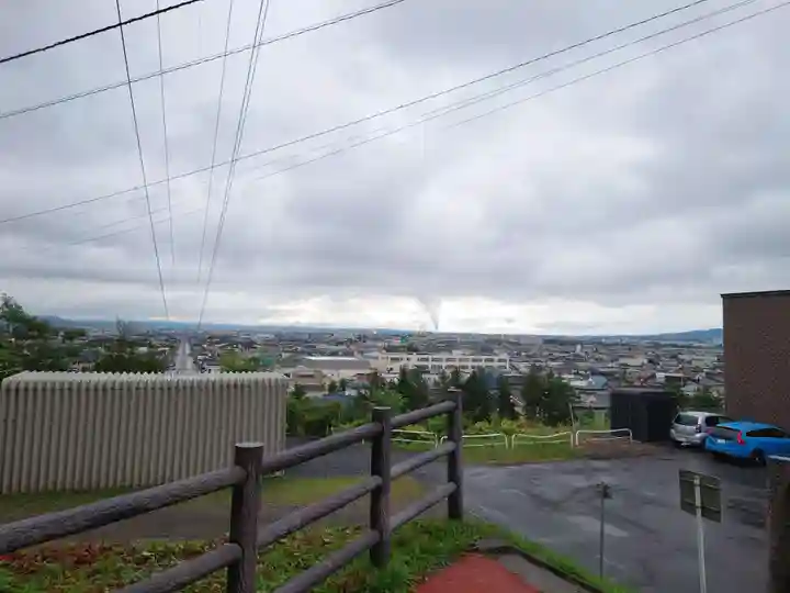 鷹栖神社の景色