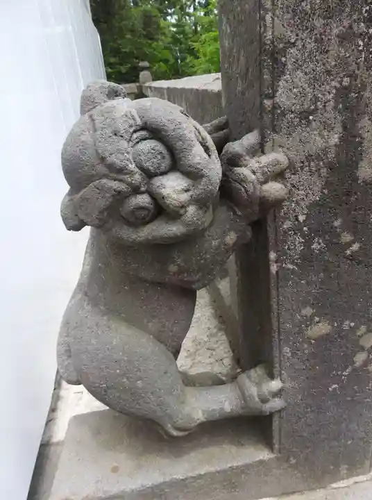 岩木山神社の狛犬
