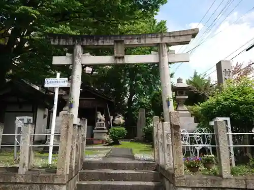 若宮八幡社（氷室八幡社）の鳥居