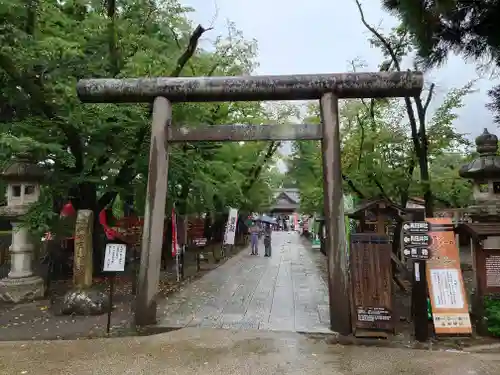 眞田神社の鳥居