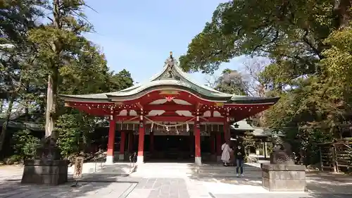 越ヶ谷久伊豆神社の本殿