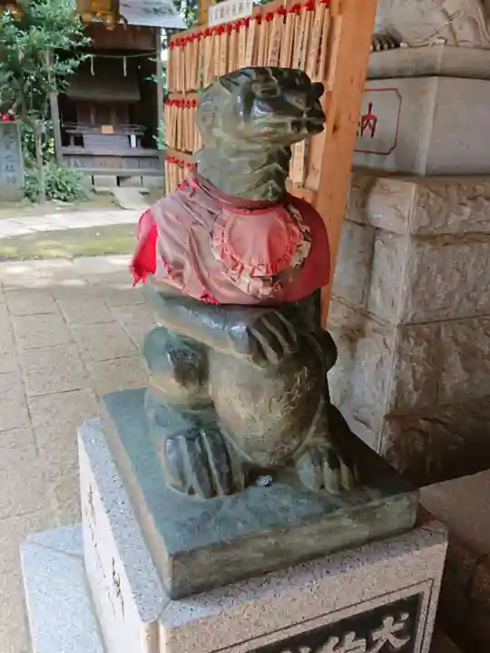 大宝八幡宮の狛犬