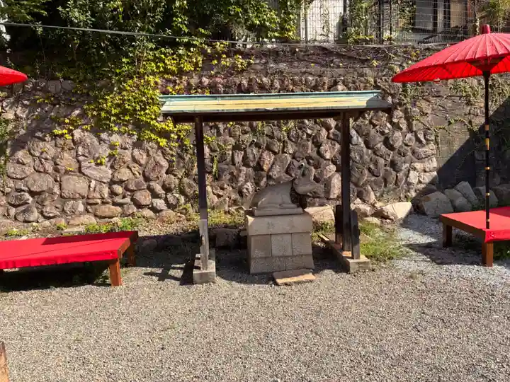 有馬天神社の像
