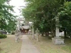 天満社・秋葉神社の鳥居