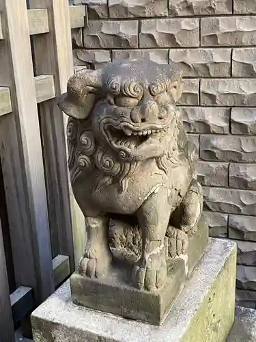 櫻天神社の狛犬