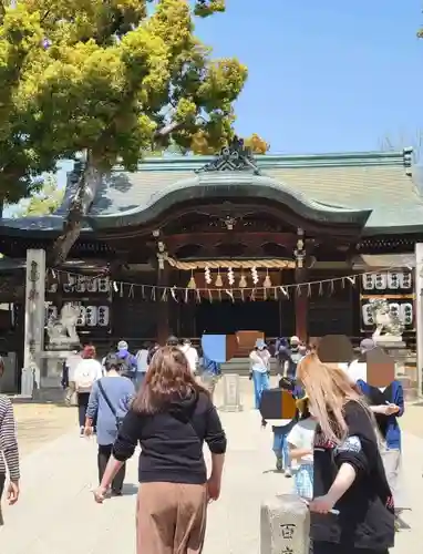 石切劔箭神社の本殿