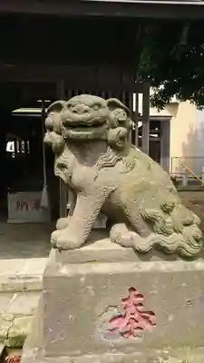 入日神社の狛犬