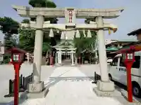 川越八幡宮の鳥居