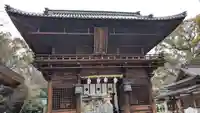 伊豫豆比古命神社の山門・神門