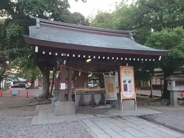 真清田神社の手水舎