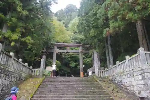 戸隠神社宝光社の鳥居