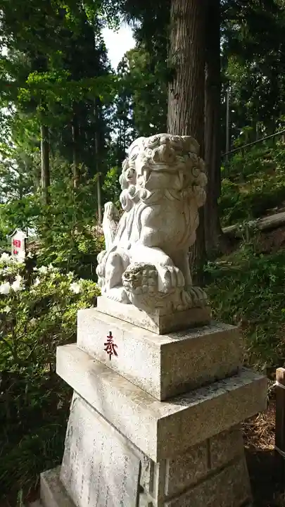 大衡八幡神社の狛犬