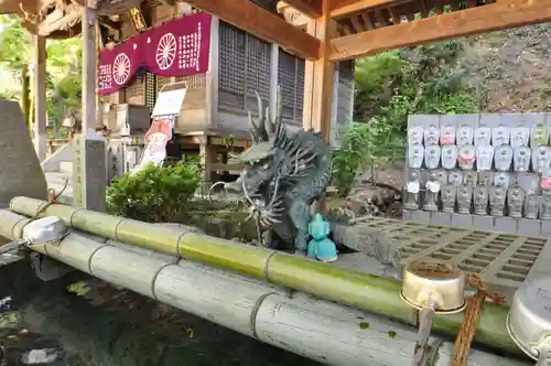 仙遊寺の手水舎