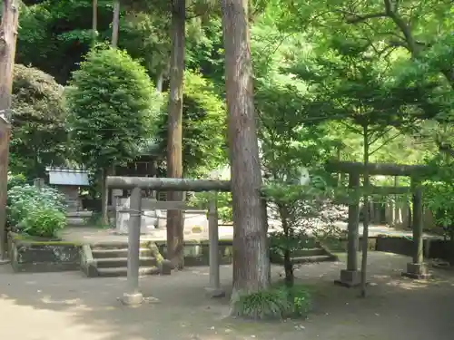 御霊神社の庭園