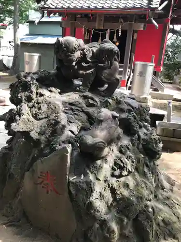 今井神社の狛犬