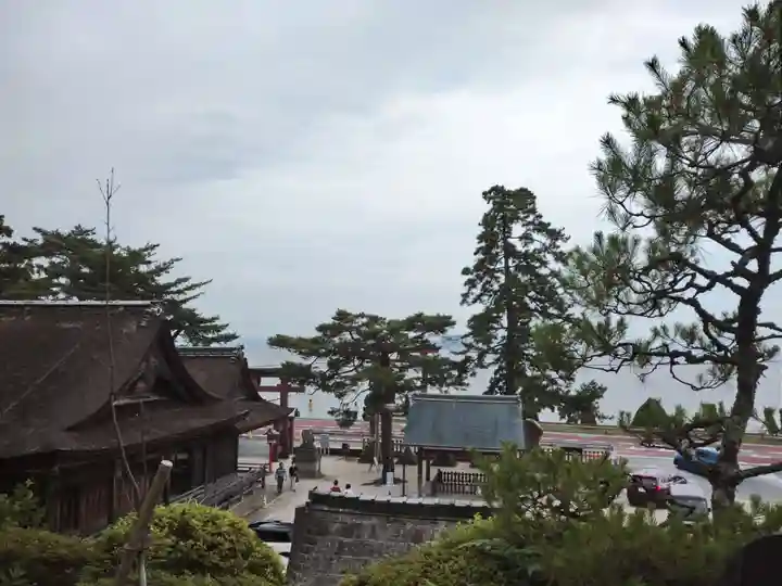 白鬚神社の景色