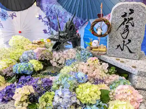 札幌諏訪神社の手水舎