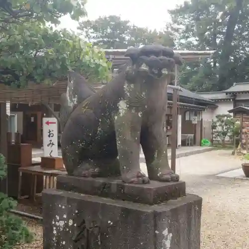 布多天神社の狛犬