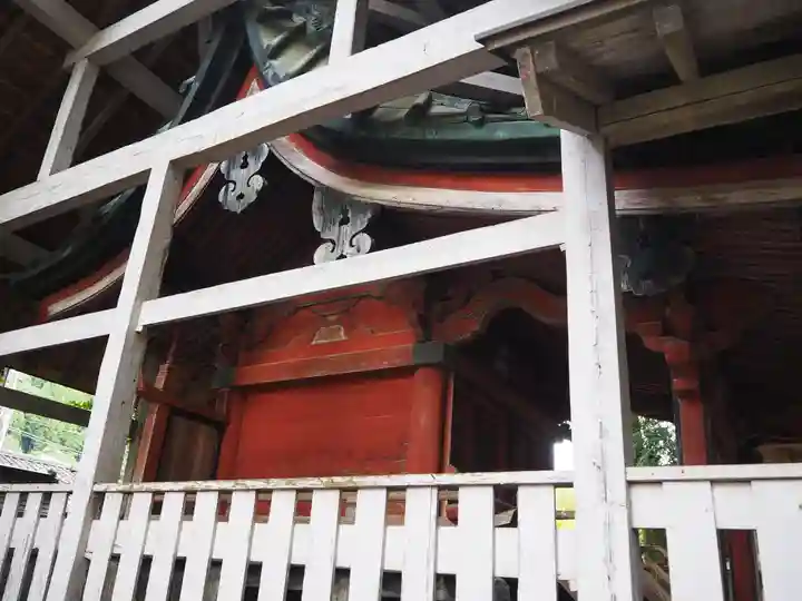 奥氷川神社の本殿・本堂