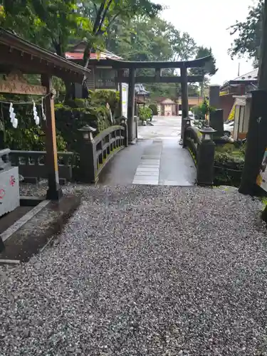 中之嶽神社の鳥居