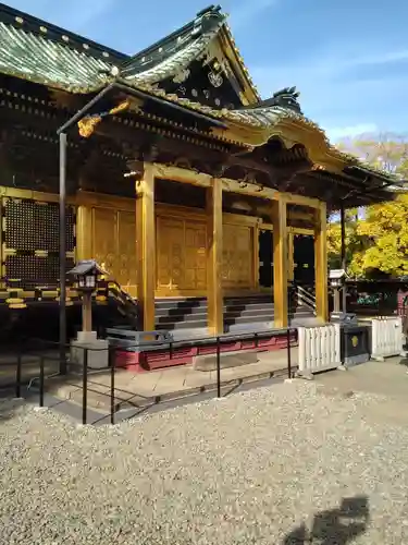 上野東照宮の本殿・本堂