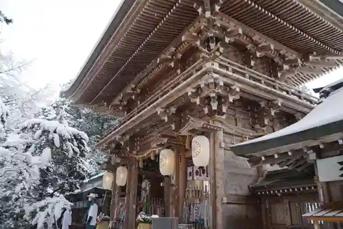 伊佐須美神社の山門