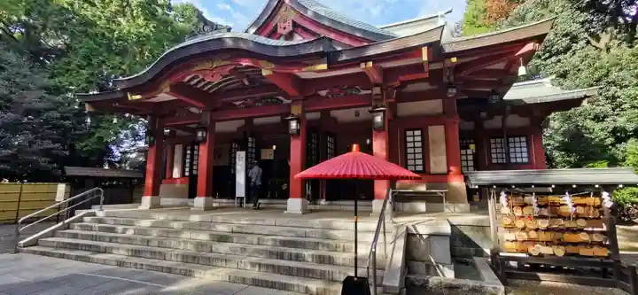 世田谷八幡宮の本殿・本堂