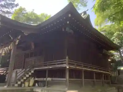 国玉神社・八劔社合殿の本殿・本堂