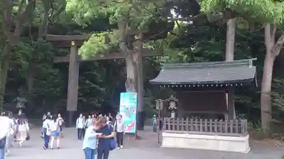 明治神宮の鳥居