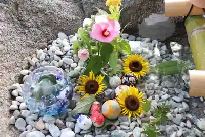 阿久津「田村神社」(郡山市阿久津町)旧社名:伊豆箱根三嶋三社の手水舎