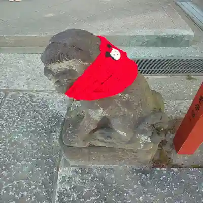 川越八幡宮の狛犬