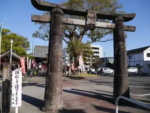 龍造寺八幡宮の鳥居