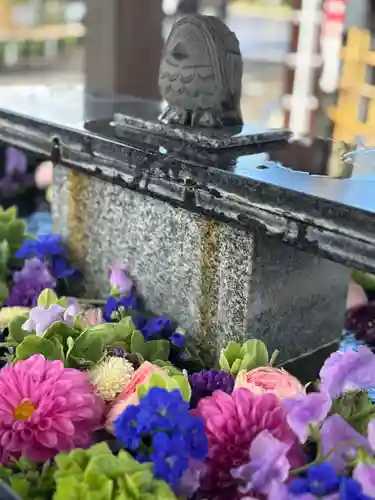 新琴似神社の手水舎