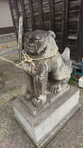 天神社の狛犬