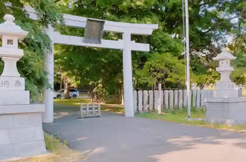 亀田八幡宮の鳥居