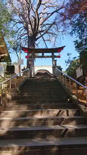 下総国三山　二宮神社の鳥居