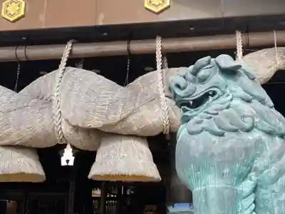 常陸国出雲大社の狛犬