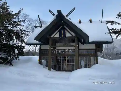 留寿都神社の本殿