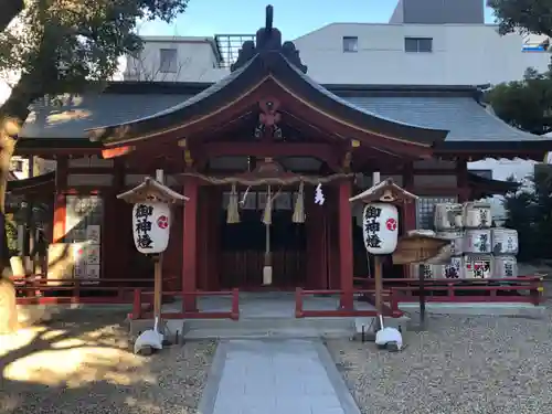 御霊神社の本殿