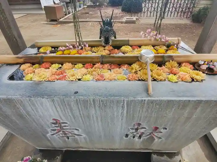 (下館)羽黒神社の手水舎