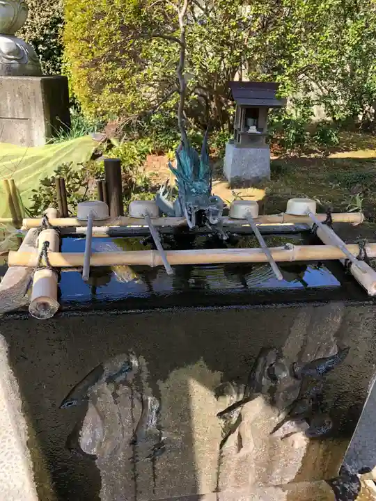 龍泉寺の手水舎