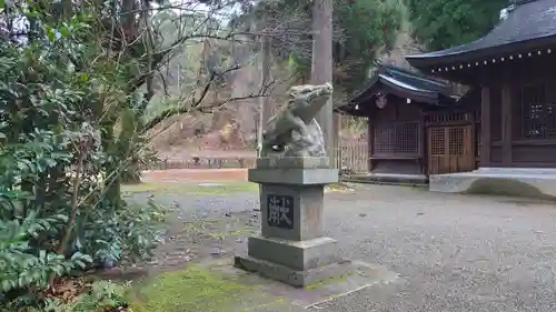 和気神社の狛犬