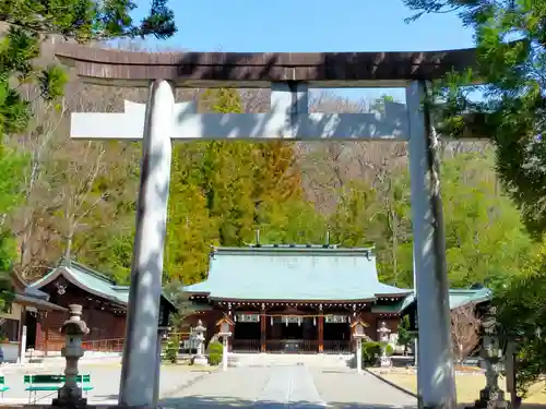 山梨縣護國神社の鳥居