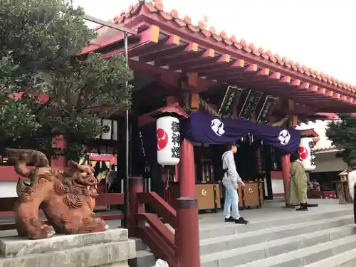 波上宮の本殿・本堂