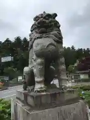 茨城縣護國神社の狛犬