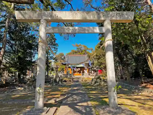 許禰神社の鳥居