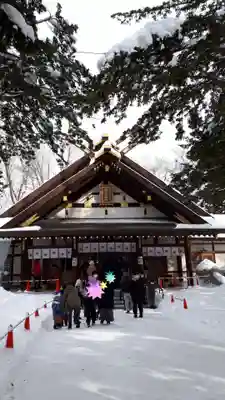 新琴似神社の本殿・本堂