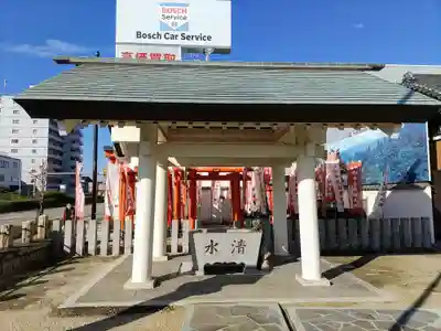 春日神社の手水舎