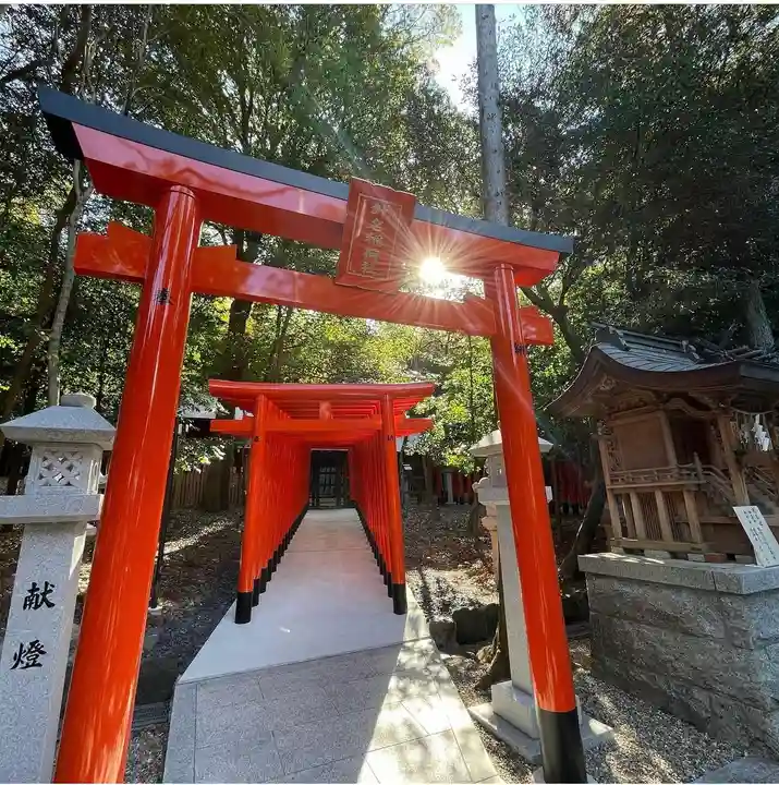 針名神社の鳥居