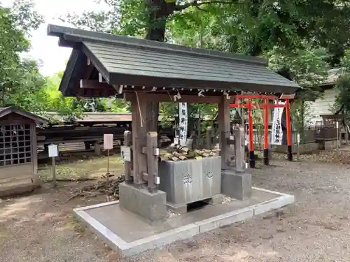 平塚神社の手水舎